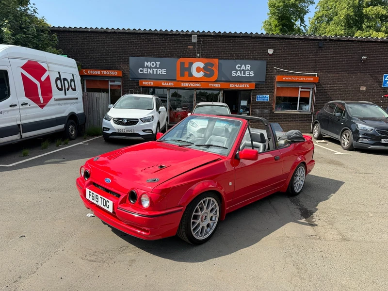 1987 Ford Escort Cabriolet RS Turbo 210bhp