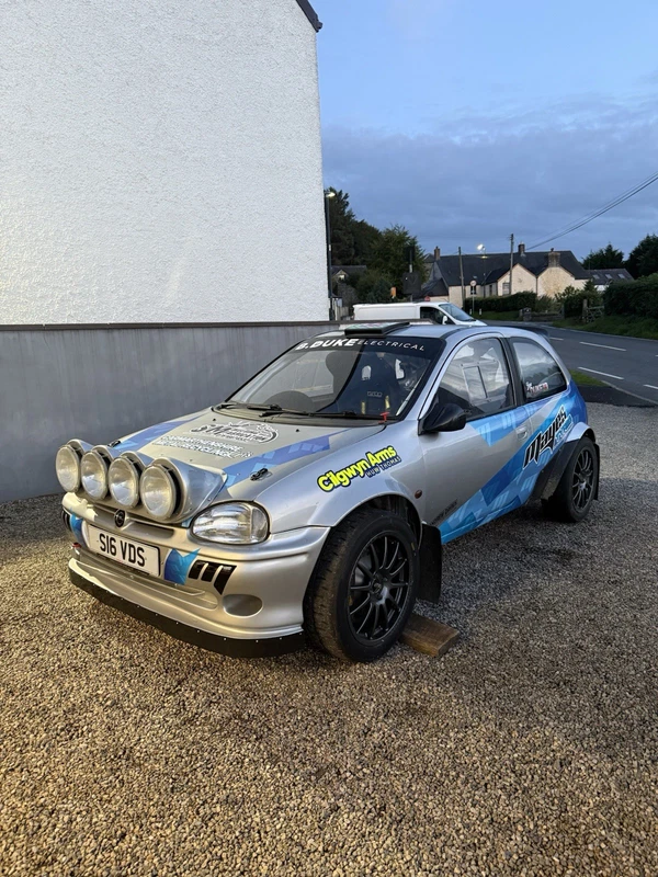 Vauxhall Corsa S1600 Rally Car