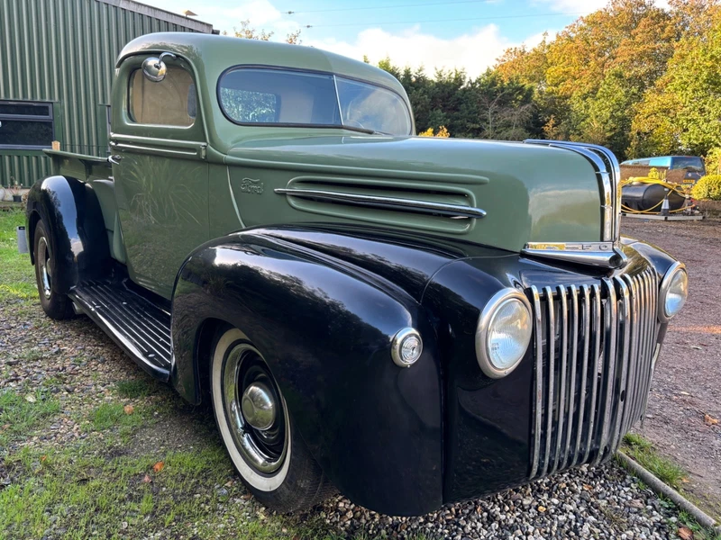 1946 Ford V8 Jailbar Stepside 1/2 Ton Classic American Hot Rod.