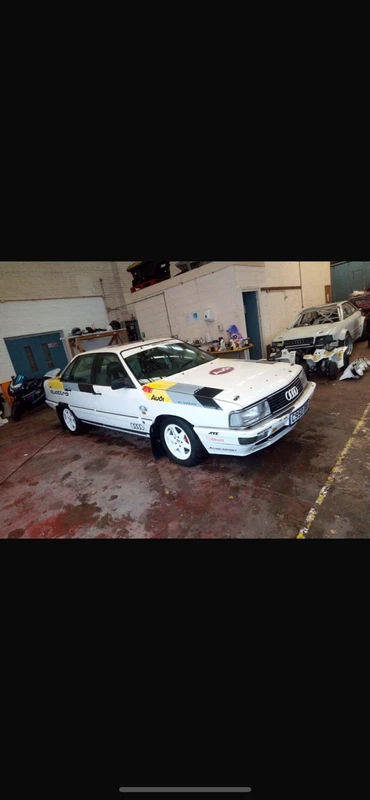 Audi 200 Quattro Historic Rally Car