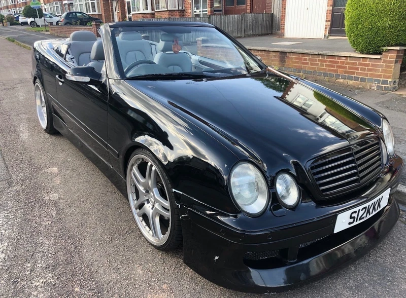 Mercedes Benz W208 CLK 320 Modified Show Car