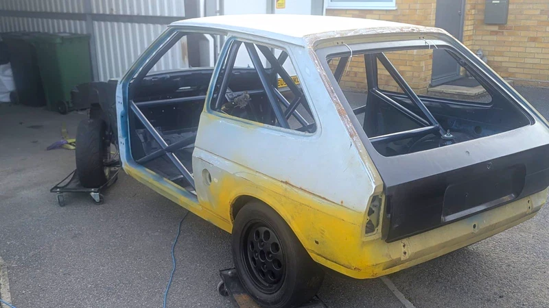Mk2 Fiesta Race Car Rolling Shell
