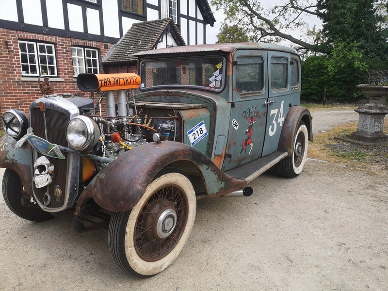 1934 Morris Cowley Hotrod Ratrod, Flathead V8