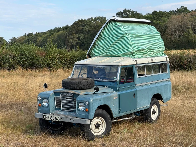 1971 Land Rover Series 2a 109 Pop-top Camper