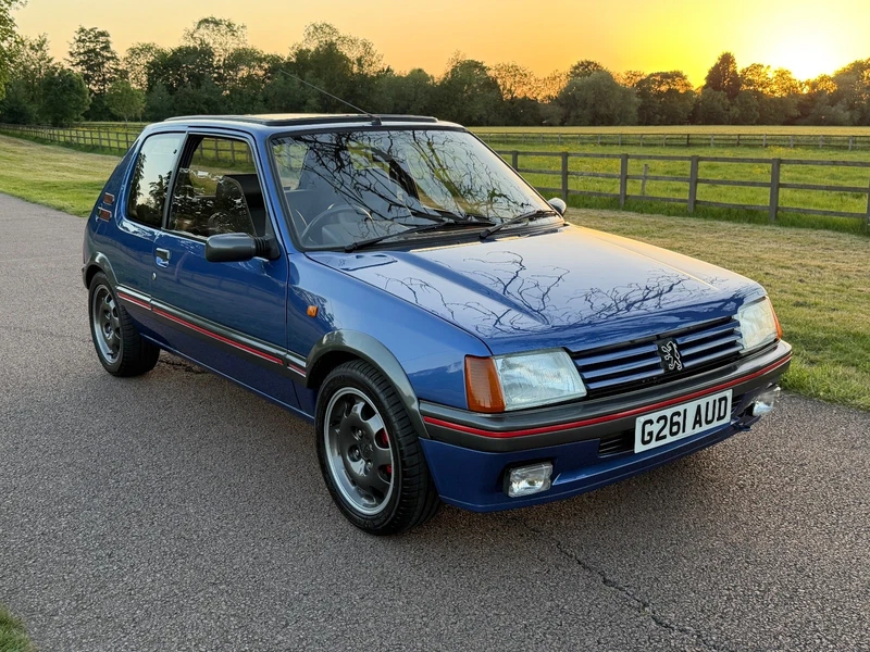 1990 Peugeot 205 Gti Miami Blue 2.0 16v
