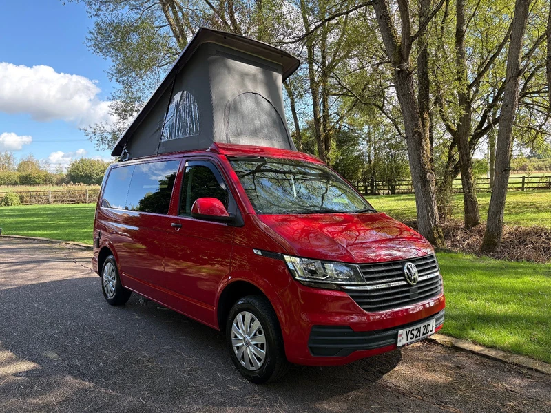 Volkswagen Hillside Birchover Campervan