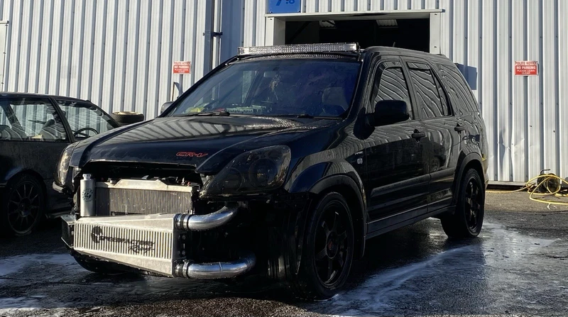 Highly Modified Honda Crv 4x4 Turbo!
