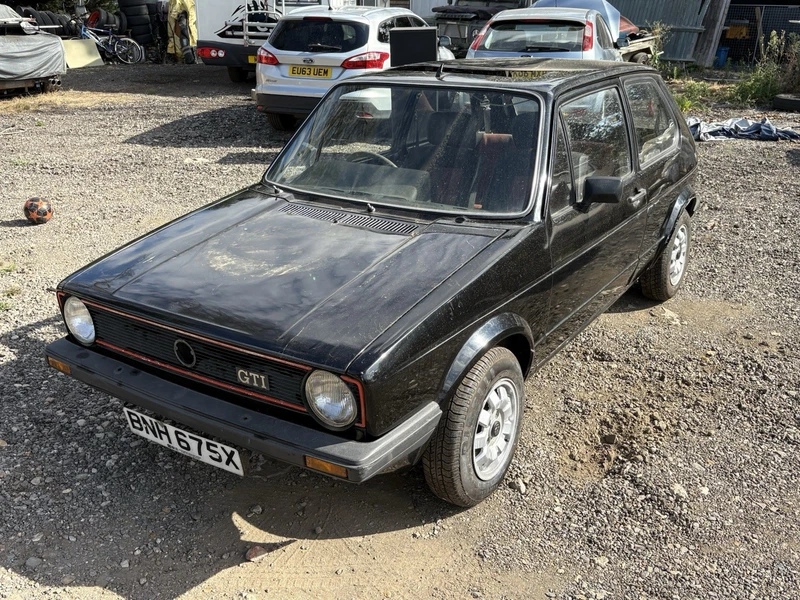 Vw Golf Mk1 Gti – Original Barn Find