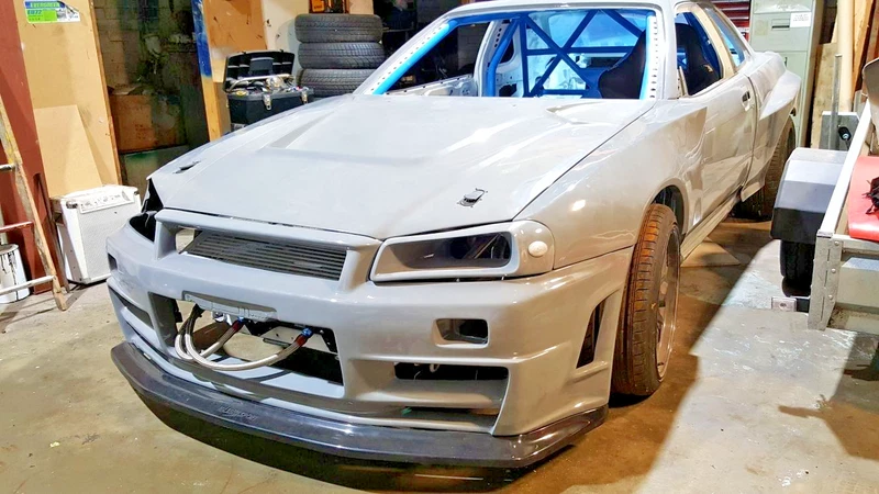 Nissan Skyline R34 Gtt Track Drift Car