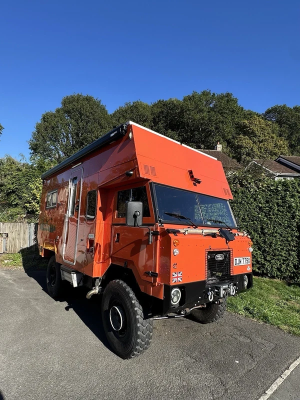 1982 Land Rover 101 Fc Overland Camper
