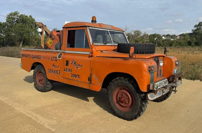 1964 Land Rover Series Ii A Garage Break Down / Tow