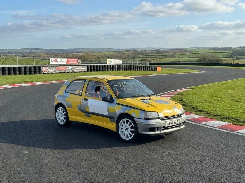 Renault Clio Williams Rally Car