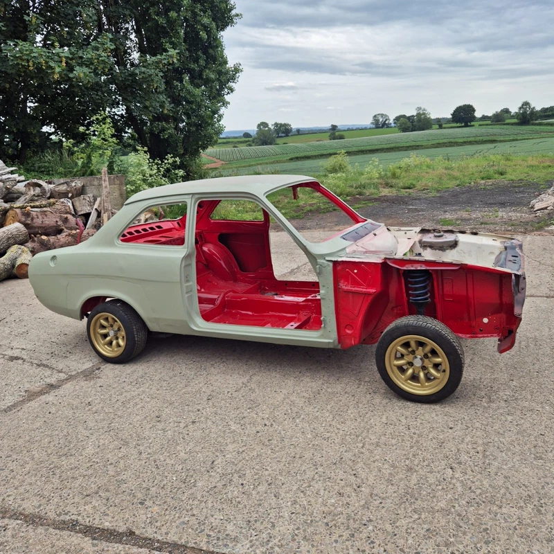 1974 Mk1 Ford Escort Rolling Shell – Duratec ST170