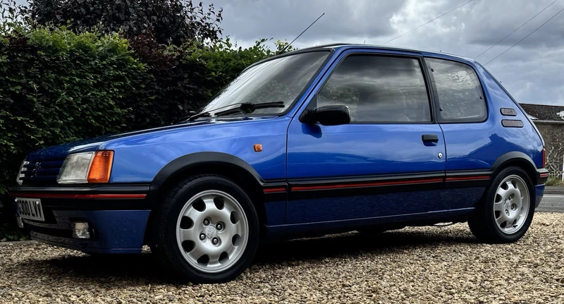 1990 Peugeot 205 Gti 1.9 Miami Blue