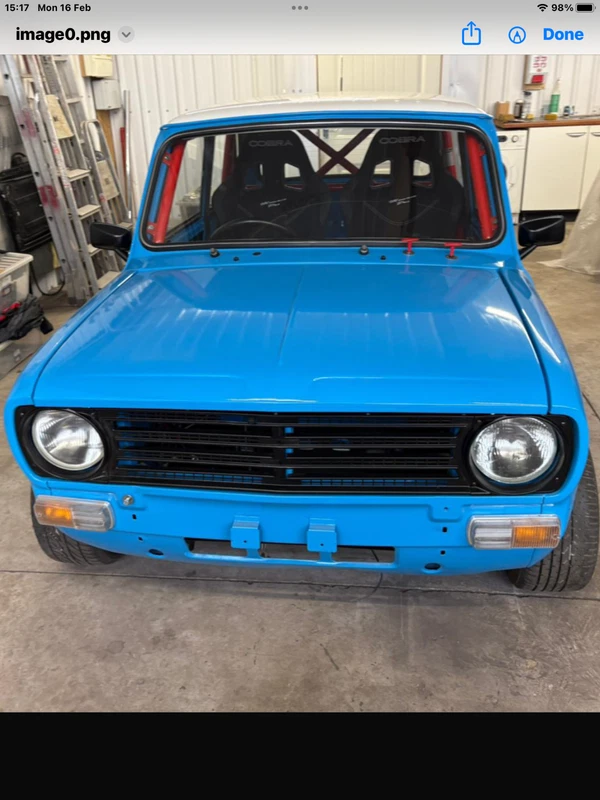 Historic Mini Clubman GT Rally Rolling Shell