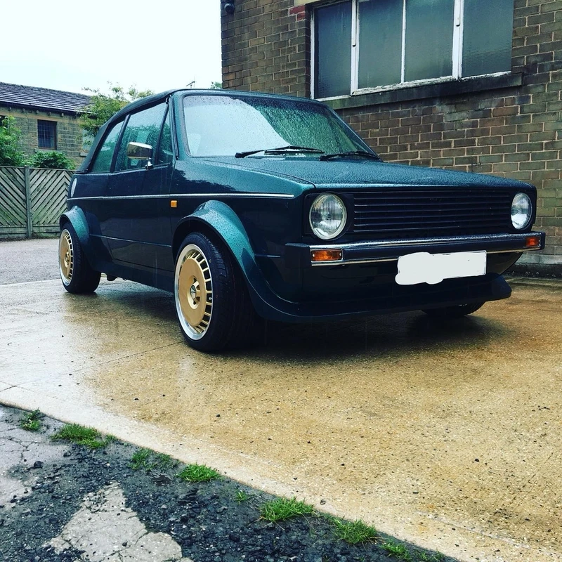 1987 VW Mk1 Golf Convertible 4wd 280+bhp