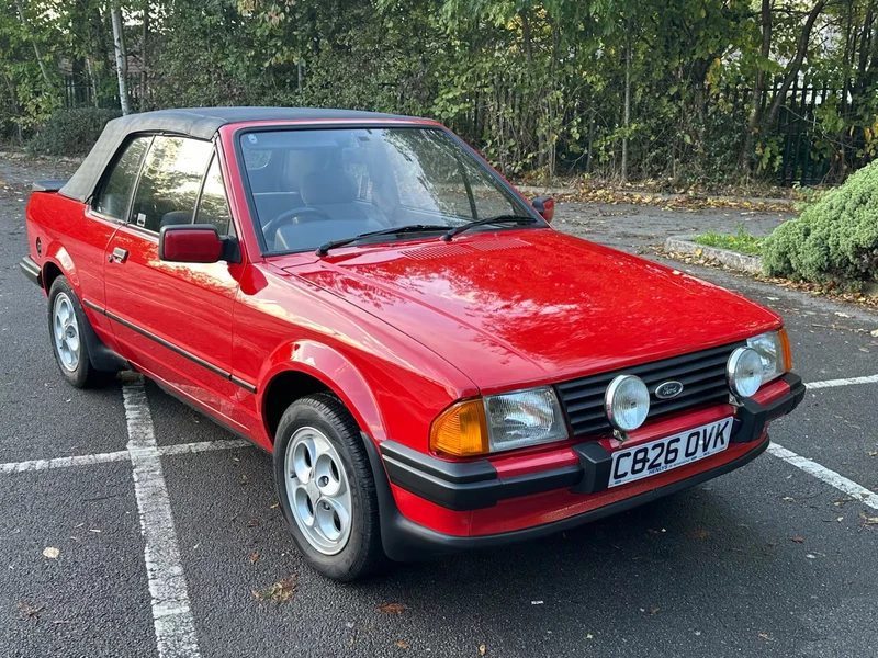 1986 Ford Escort 1.6 XR3 Cabriolet