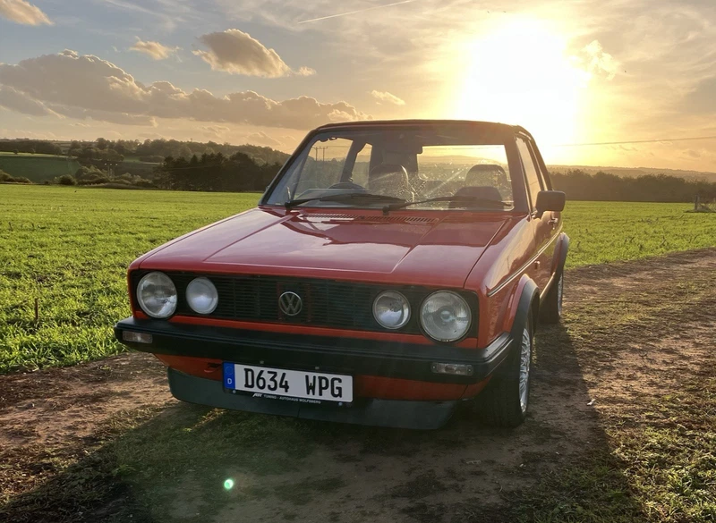 1986 VW Mk1 Golf GTi Cabriolet