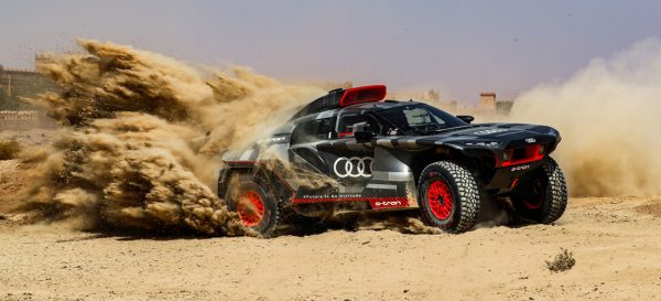 Dakar Test - Audi RS Q e-tron