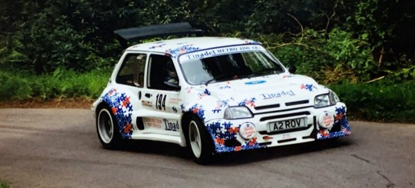 Wiscombe Speed Hillclimb - Andy Frasers Metro 6R4