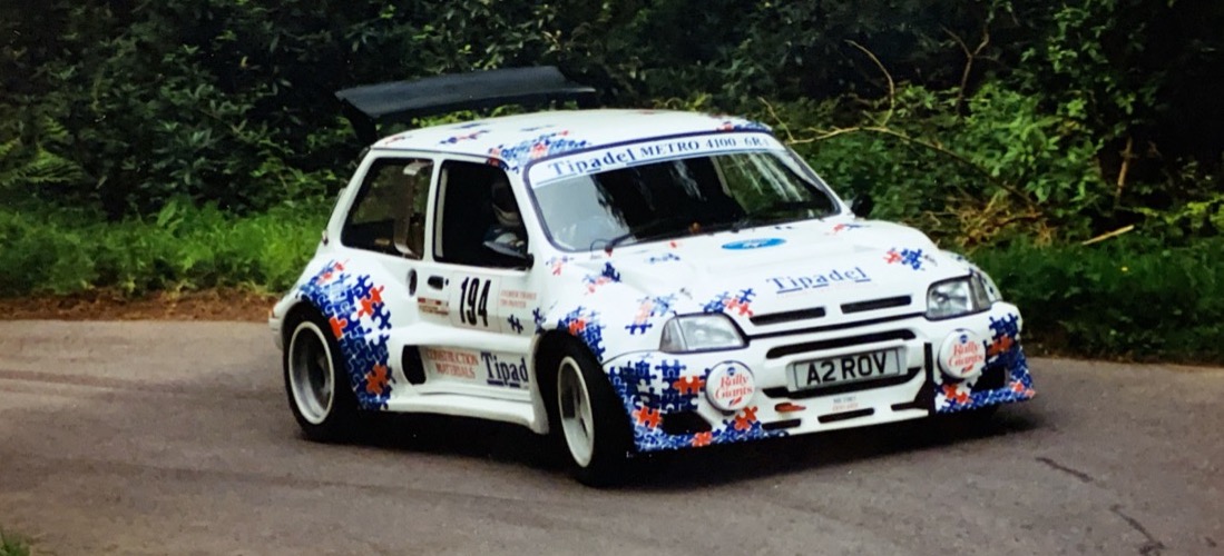 Wiscombe Speed Hillclimb - Andy Frasers Metro 6R4