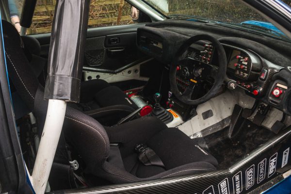 1998 Subaru Impreza S5 WRC Rally Car Interior