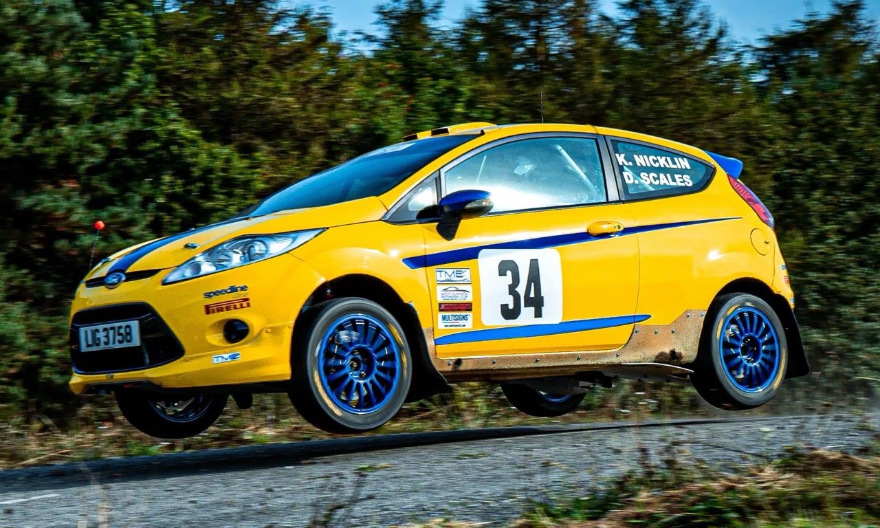 Ford Fiesta R2 Rally Car